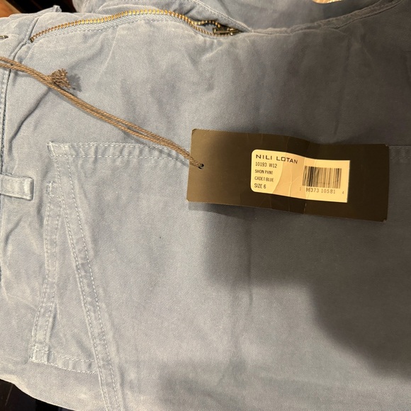 Nili Lotan Blue Women's Pants - Picture 3 of 3